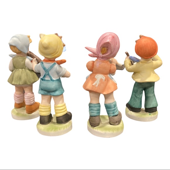 Lot of 4 vintage Homco figurines. - Picture 2 of 4